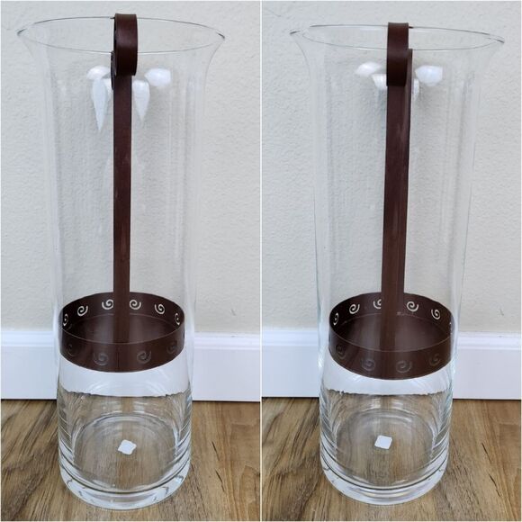 🩵PartyLite Sunesta Large 15" Glass Hurricane - Picture 12 of 14
